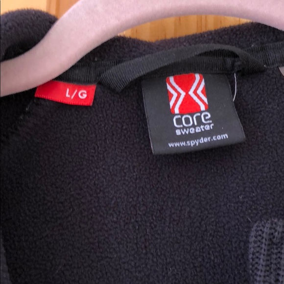 Spyder kids size large fleece zip up - Picture 4 of 4